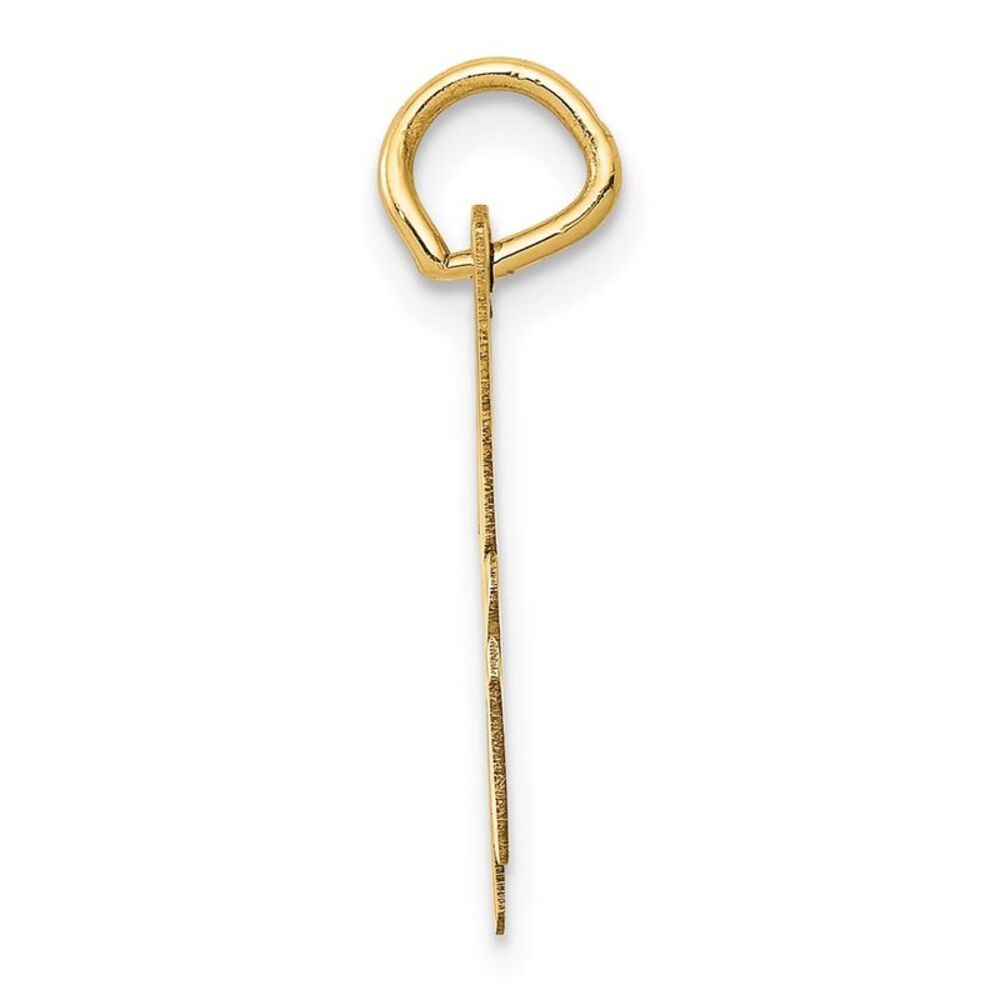 Kazi Luxury 14k Yellow Gold Medium Script Letter … - image 2